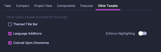 Enforce Highlighting