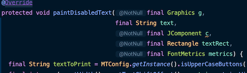 Inlay Parameters Themed