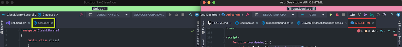 Per-Project Settings